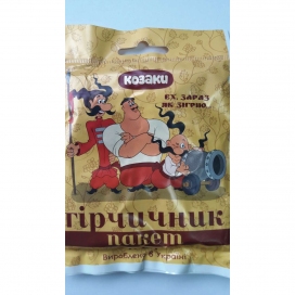 ГІРЧИЧНИК-ПАКЕТ «КОЗАКИ» №10 - заказать ГІРЧИЧНИК-ПАКЕТ «КОЗАКИ» №10